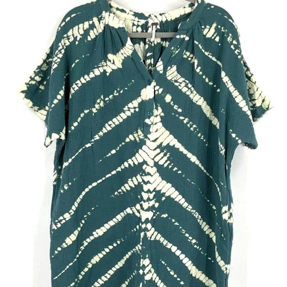 Young Fabulous & Broke Kana Kimono Duster in Ivy Savanah Boho Shirt Dress Medium - Picture 5 of 9